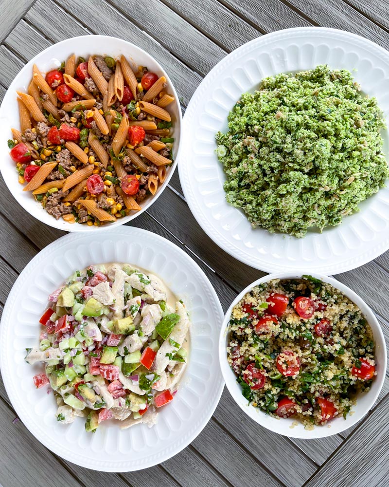 easy and healthy salads