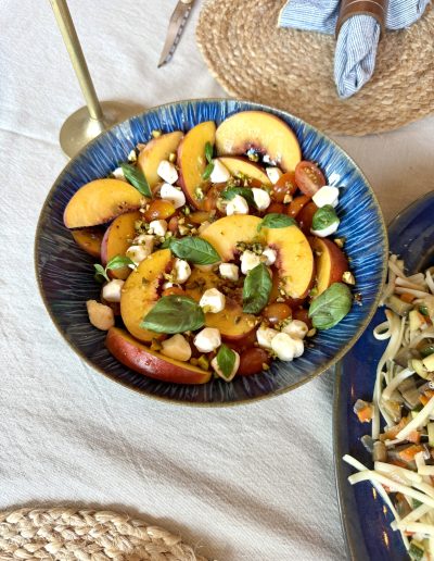 peach salad